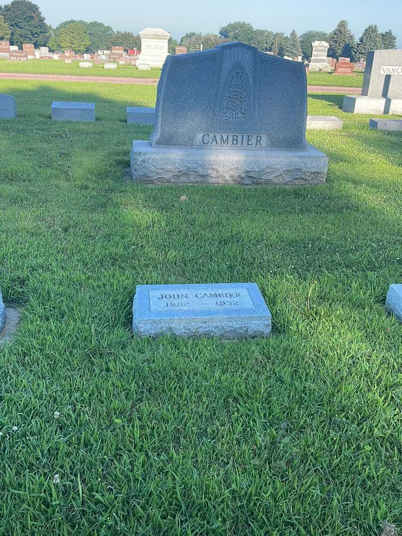 John Cambier's grave. Photo 2
