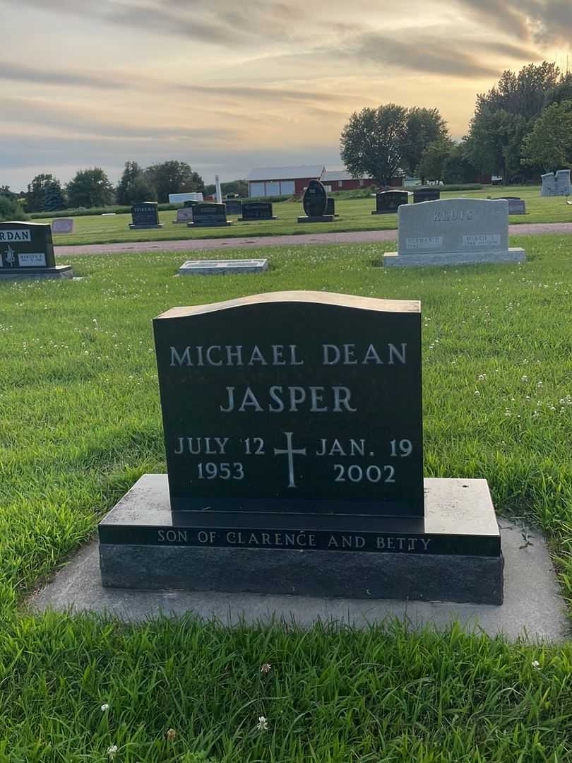 Michael Dean Jasper's grave. Photo 1