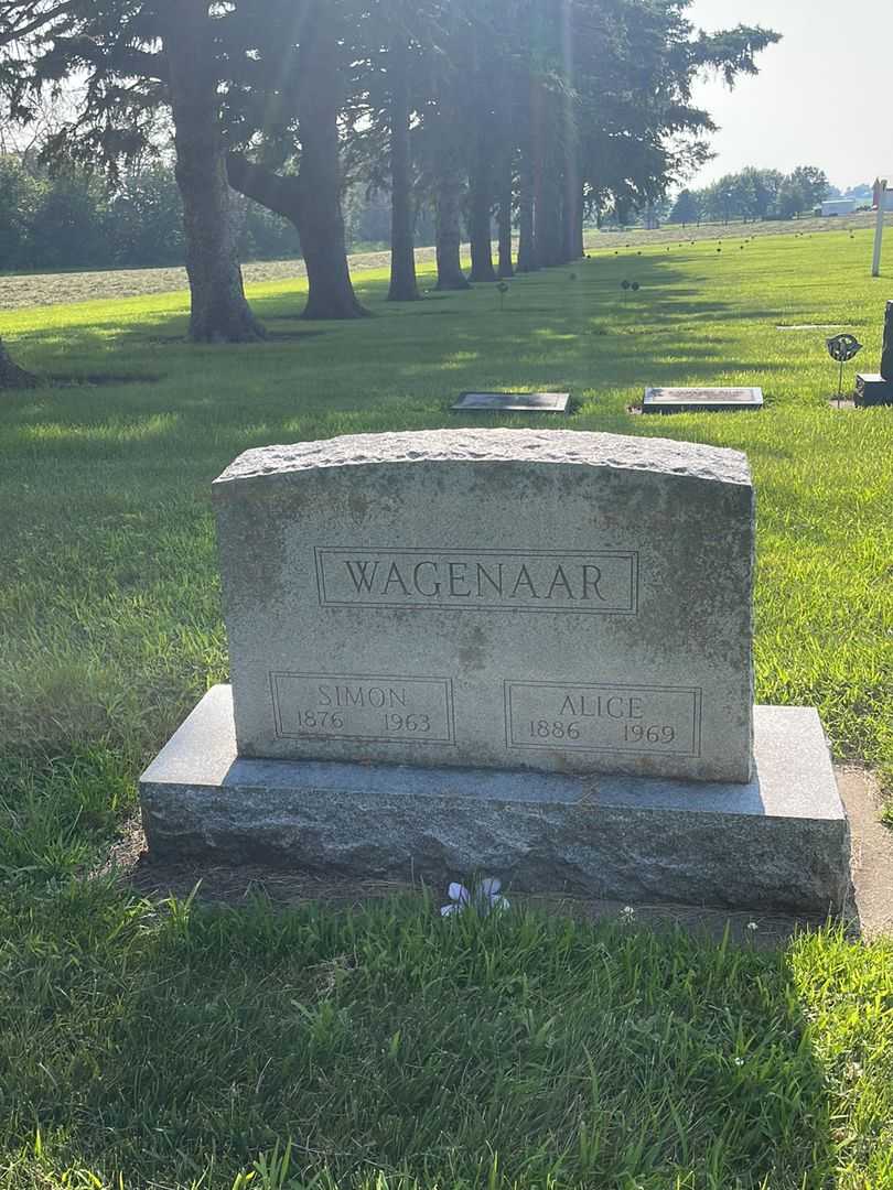 Simon Wagenaar's grave. Photo 1