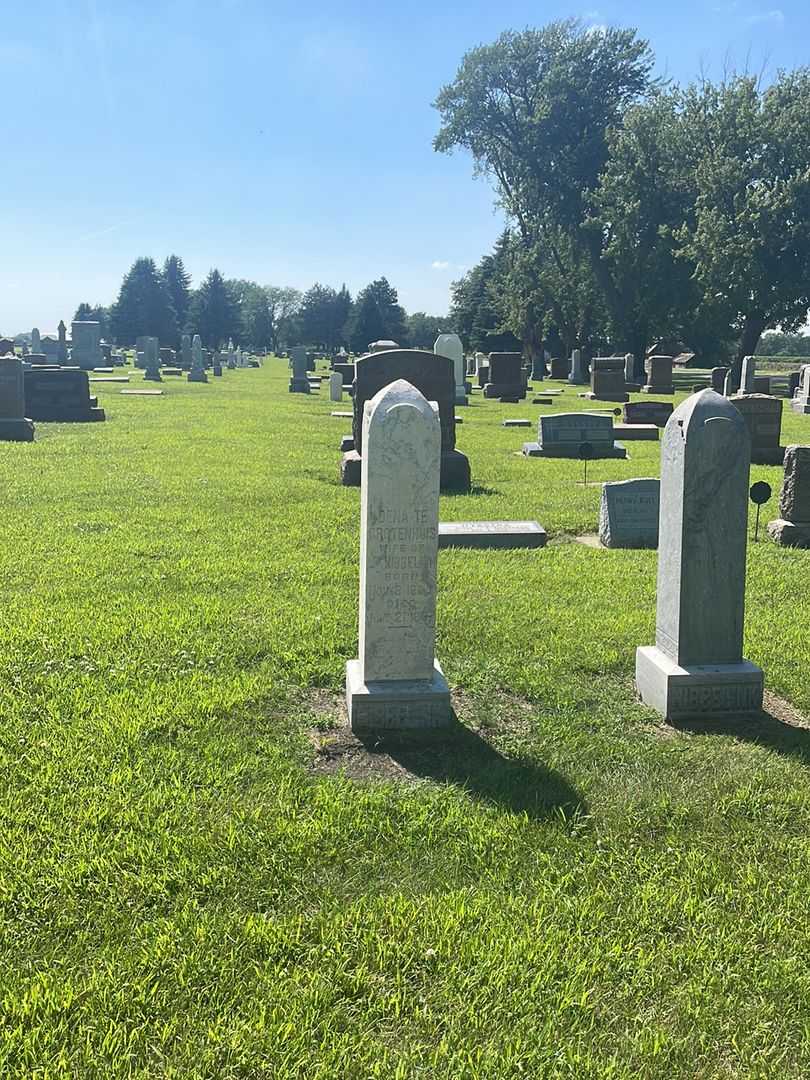 Dena Te Grotenhuis Nibbelink's grave. Photo 2