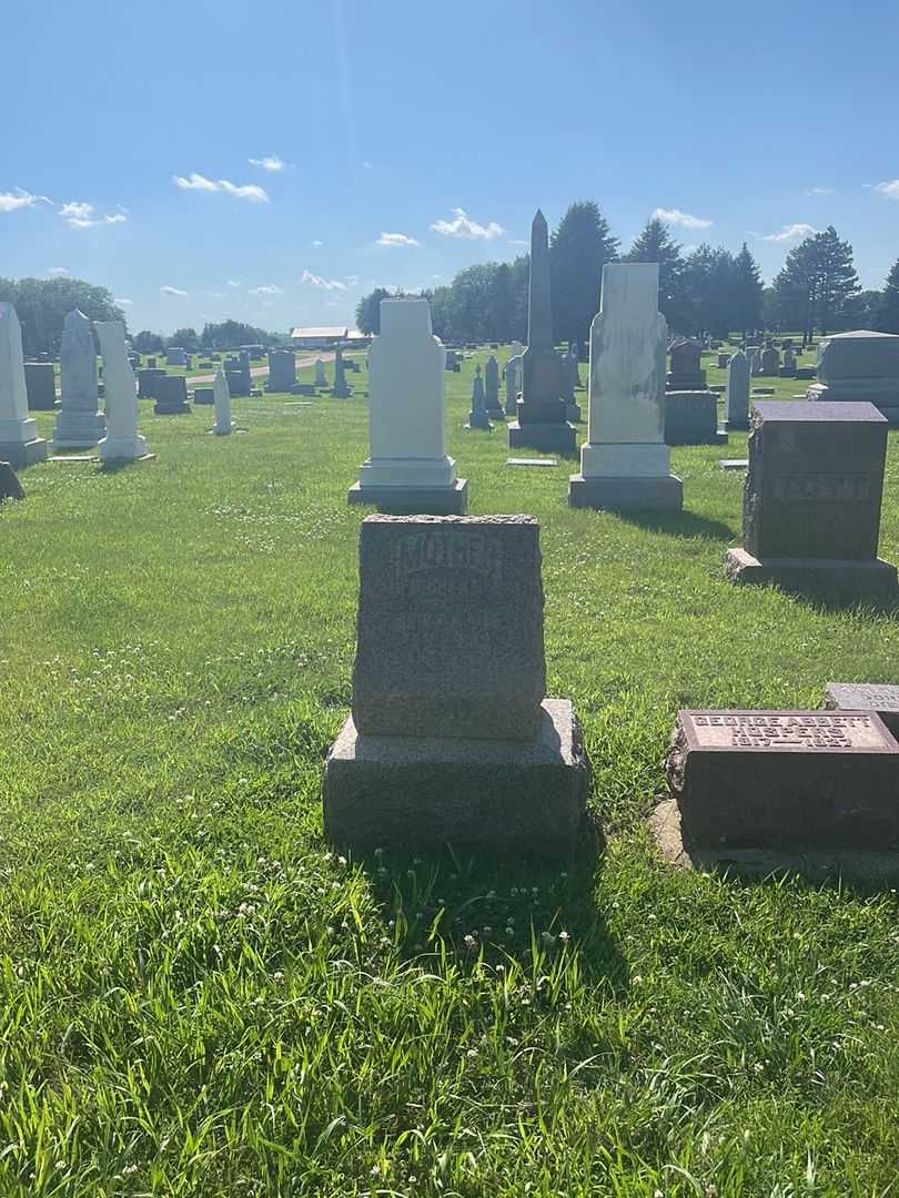 Hendrieka A. Galman's grave. Photo 2