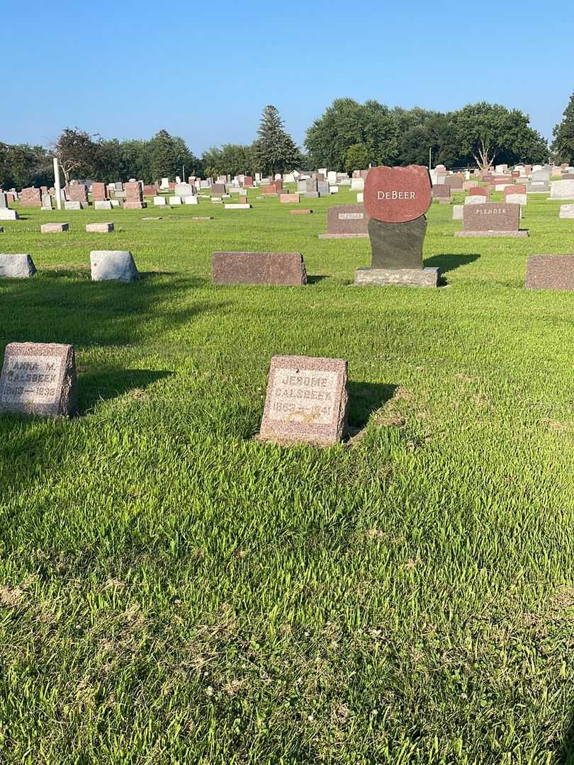 Jerome Calsbeek's grave. Photo 2
