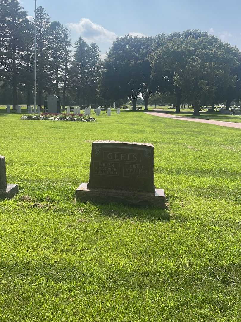Willem Geels's grave. Photo 2