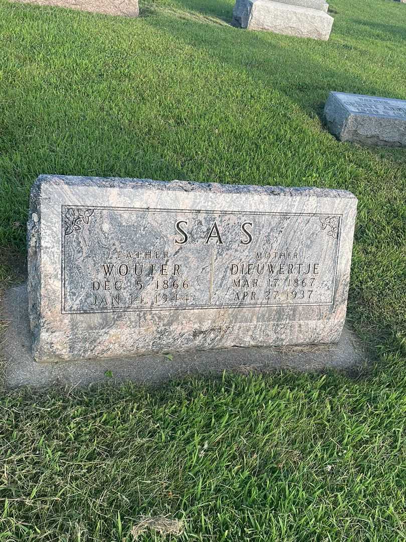 Wouter Sas's grave. Photo 1