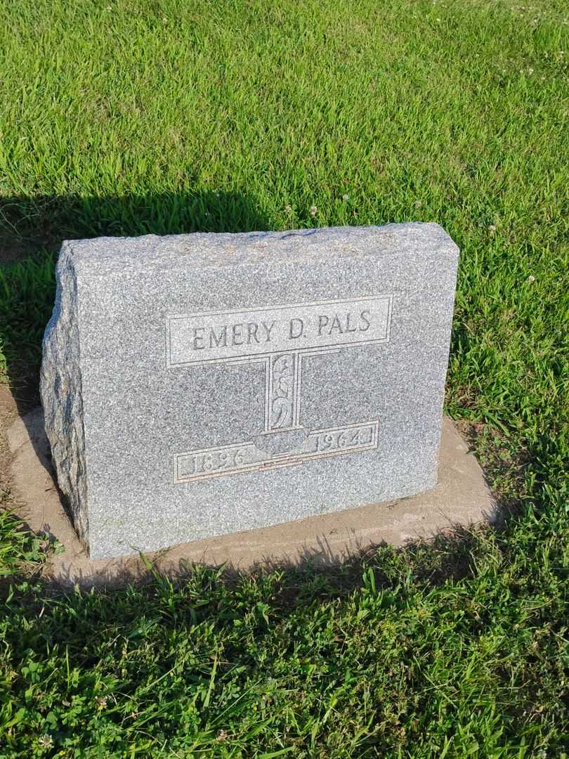 Emery D. Pals's grave. Photo 1