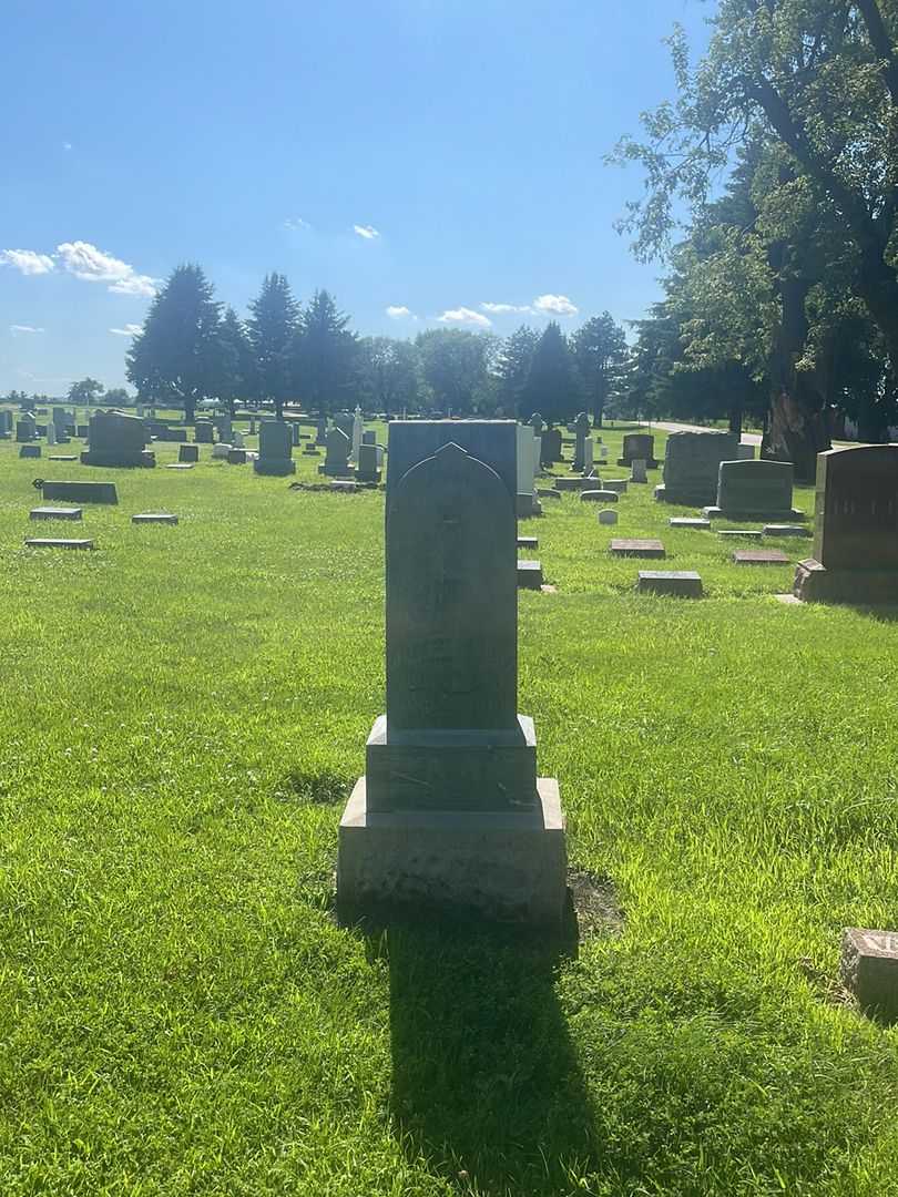 Geert Raak's grave. Photo 2