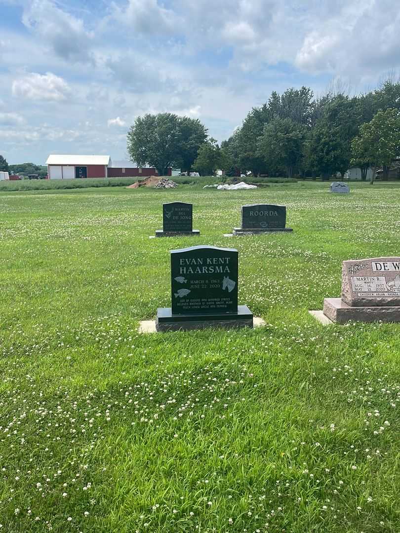 Evan Kent Haarsma's grave. Photo 2