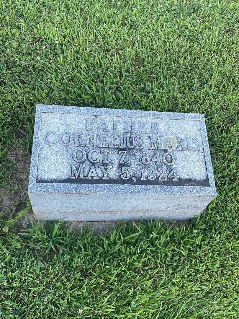 Cornelius Maris's grave. Photo 3