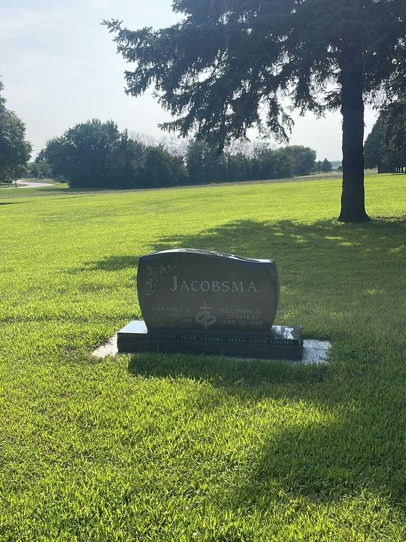 Randall J. "Jake" Jacobsma's grave. Photo 2