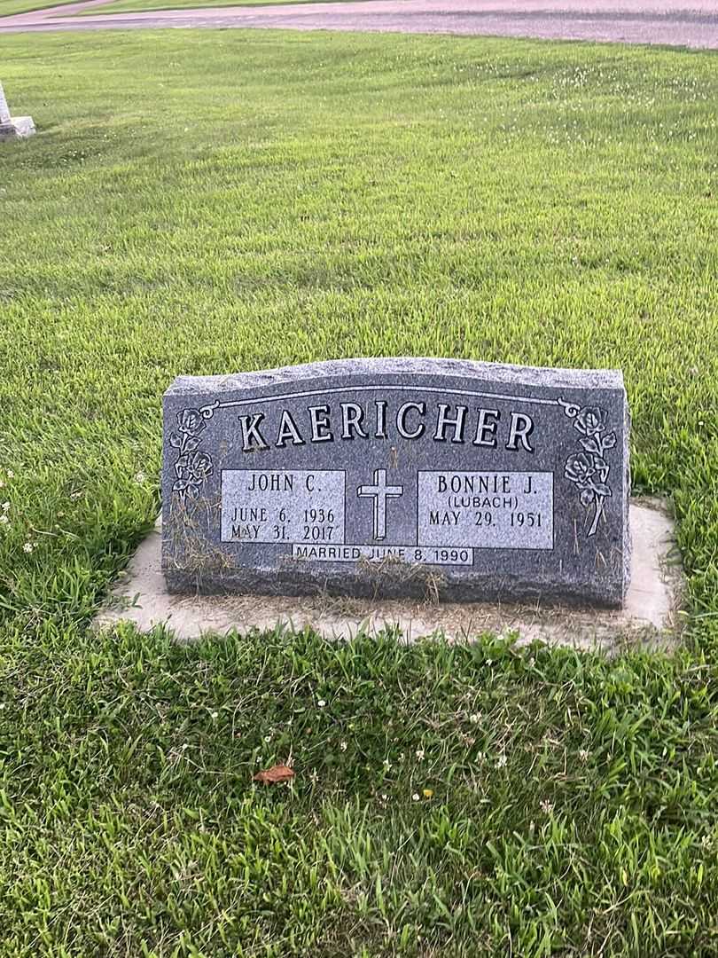 John C. Kaericher's grave. Photo 1