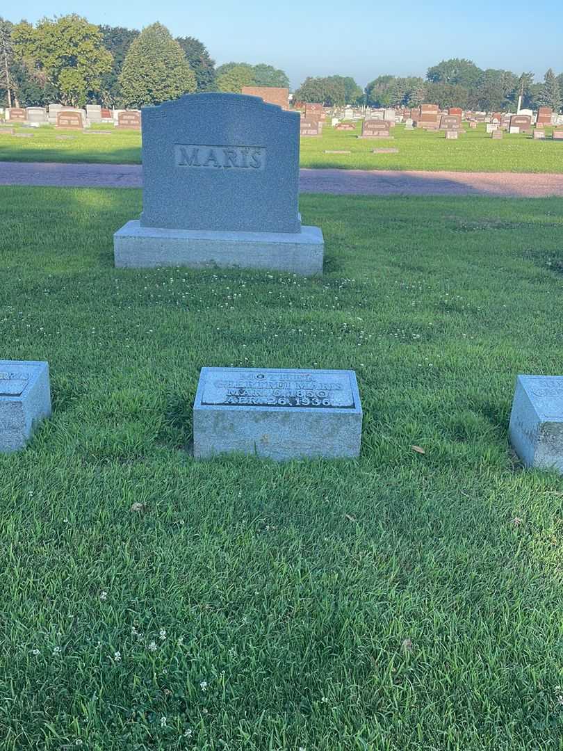 Geertrui Maris's grave. Photo 2