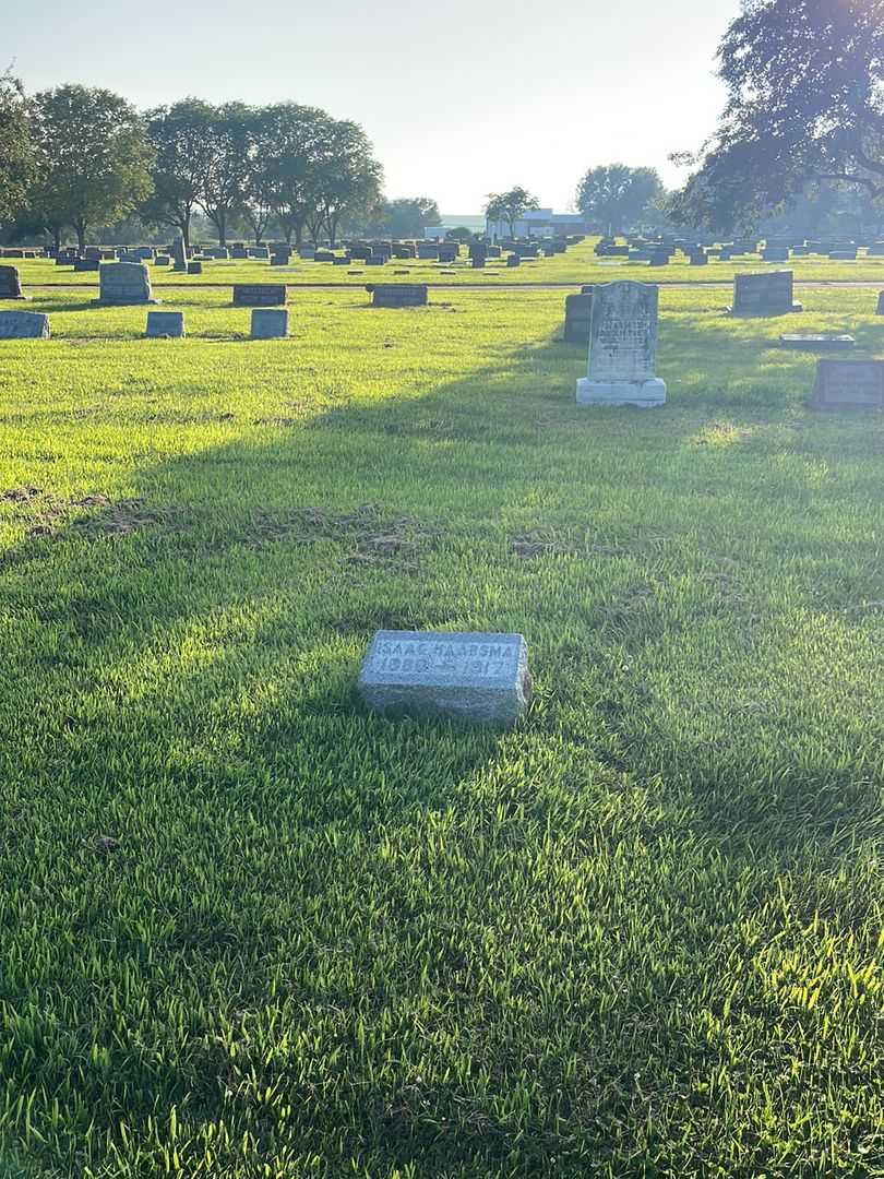 Isaak Haarsma's grave. Photo 2