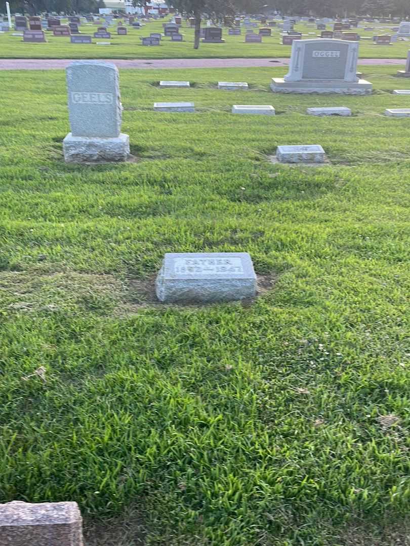 Christian Geels's grave. Photo 2