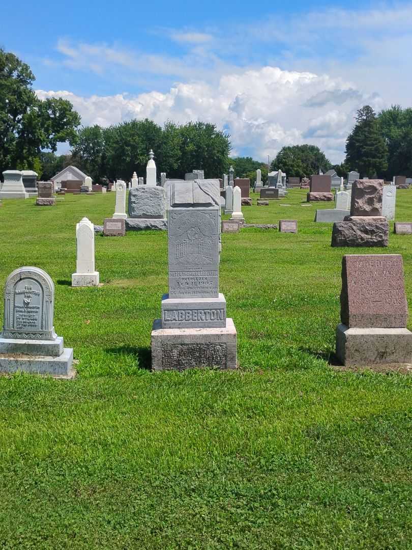 Pieter Thomas Labberton's grave. Photo 2