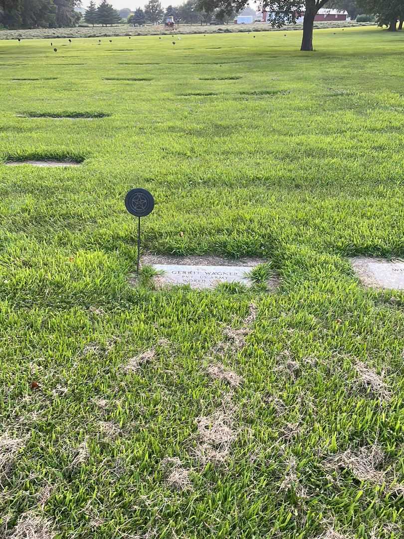 Gerrit Wagner's grave. Photo 2
