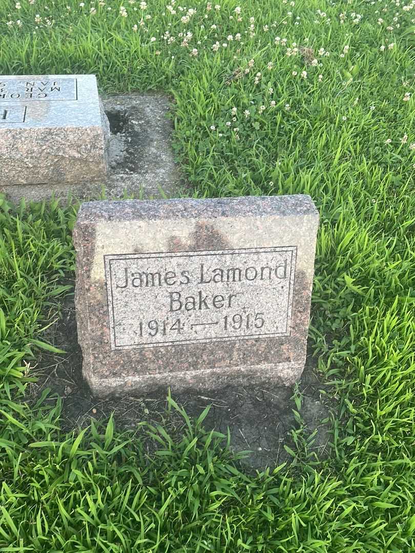 James Lamond Baker's grave. Photo 3