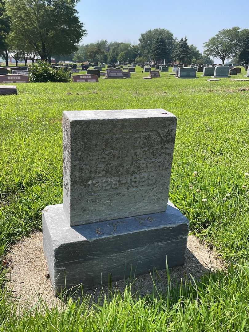 Peter Faber's grave. Photo 1