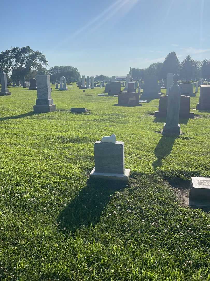 Leslie Harold Geels's grave. Photo 2