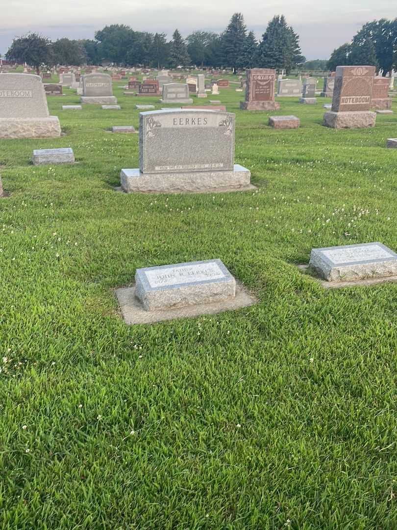 John R. Eerkes's grave. Photo 2