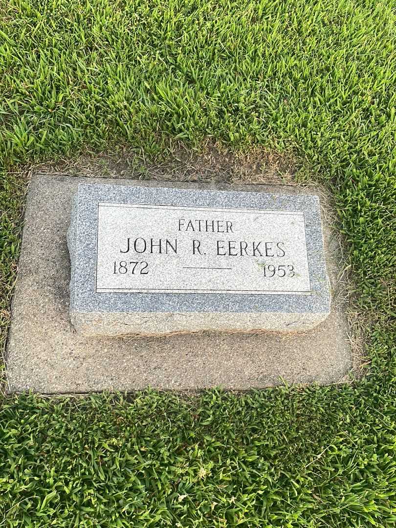 John R. Eerkes's grave. Photo 3