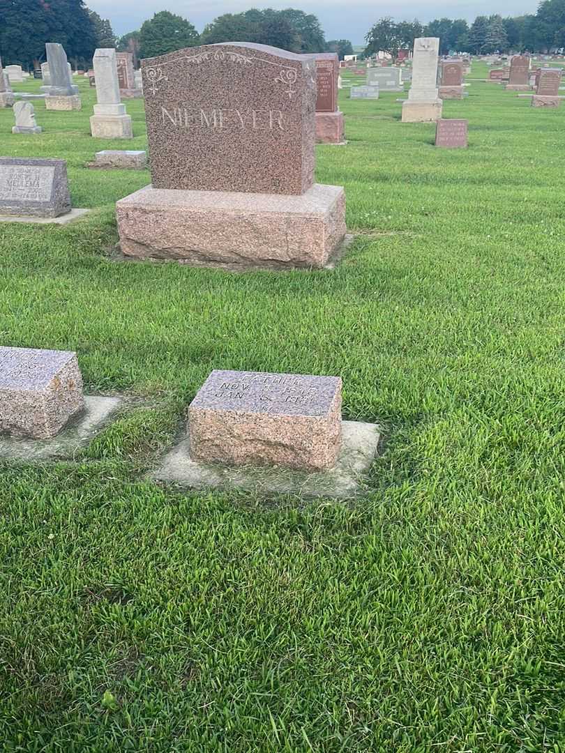 Henry Neimeyer's grave. Photo 2