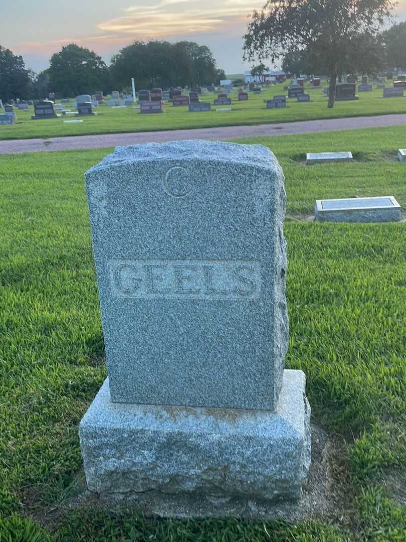 Christian Geels's grave. Photo 1