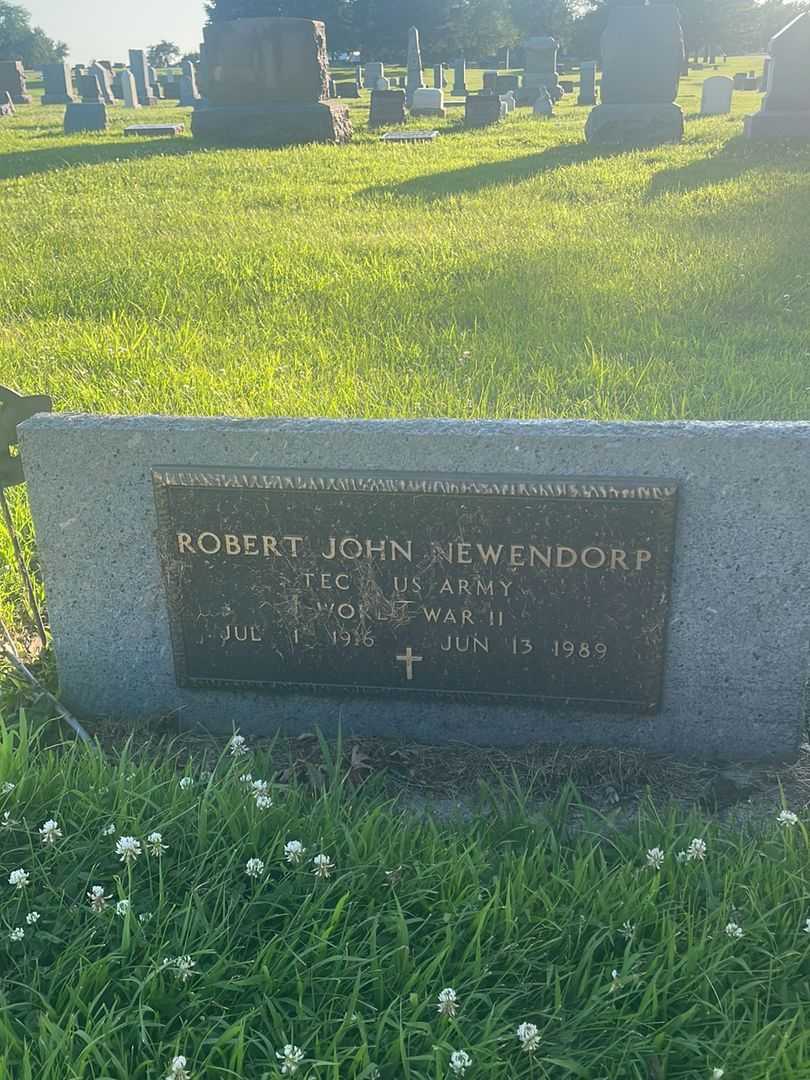 Robert John Newendorp's grave. Photo 3