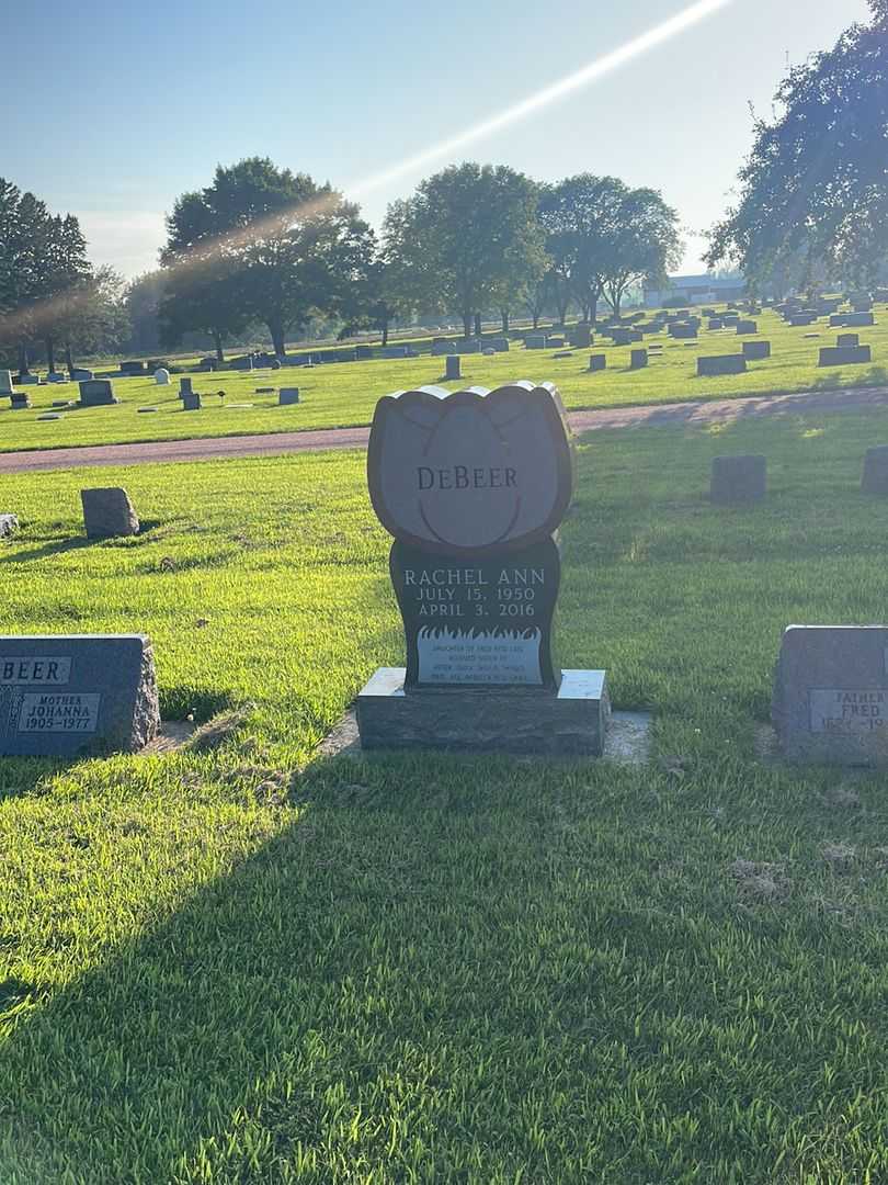 Rachel Ann De Beer's grave. Photo 2