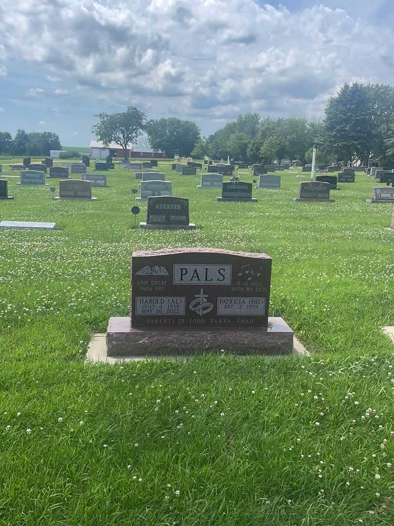 Harold "Al" Pals's grave. Photo 2
