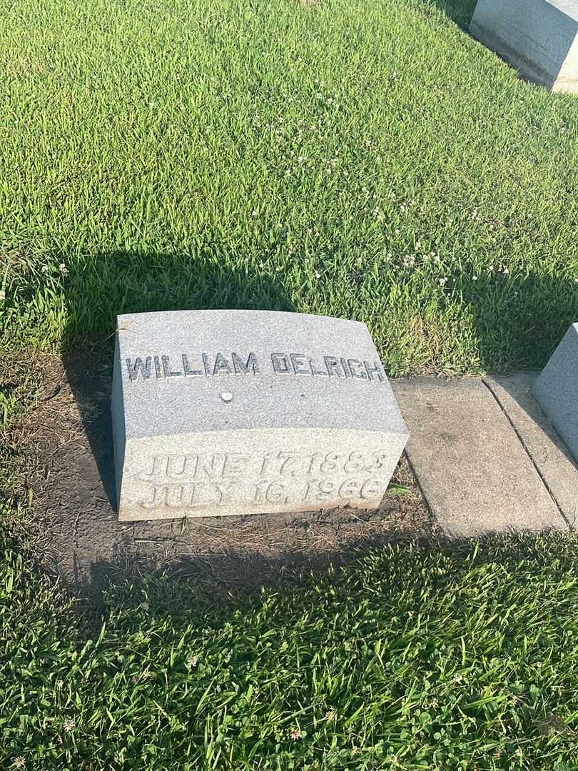 William Oelrich's grave. Photo 3