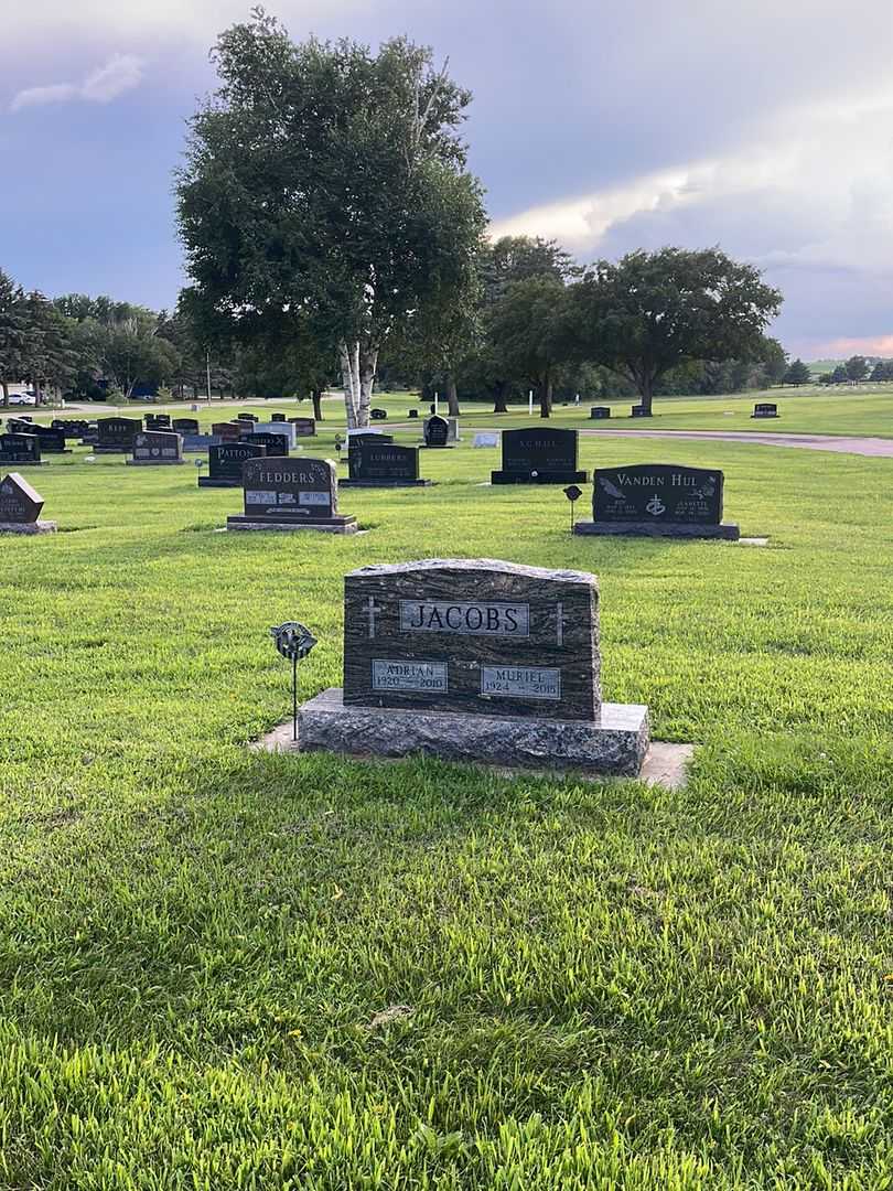 Adrian Jacobs's grave. Photo 2