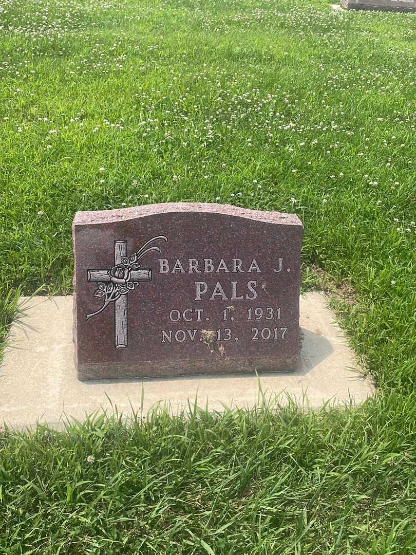 Barbara J. Pals's grave. Photo 1
